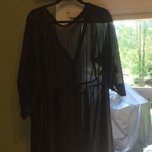 Torrid sheer dress or swimsuit cover up 3x